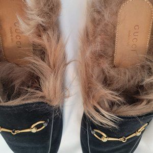 Gucci Fur-lined Mules